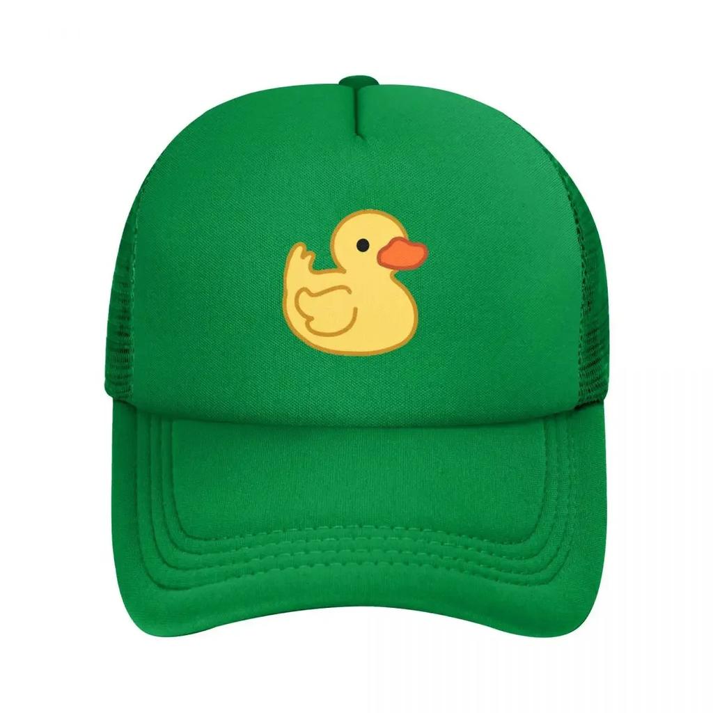 Милые Резиновые Утки Сетчатые Бейсболки Snapback Модные Бейсболки Дышащие Повседневные Кепки Для Улицы Для Унисекс И Женщин
