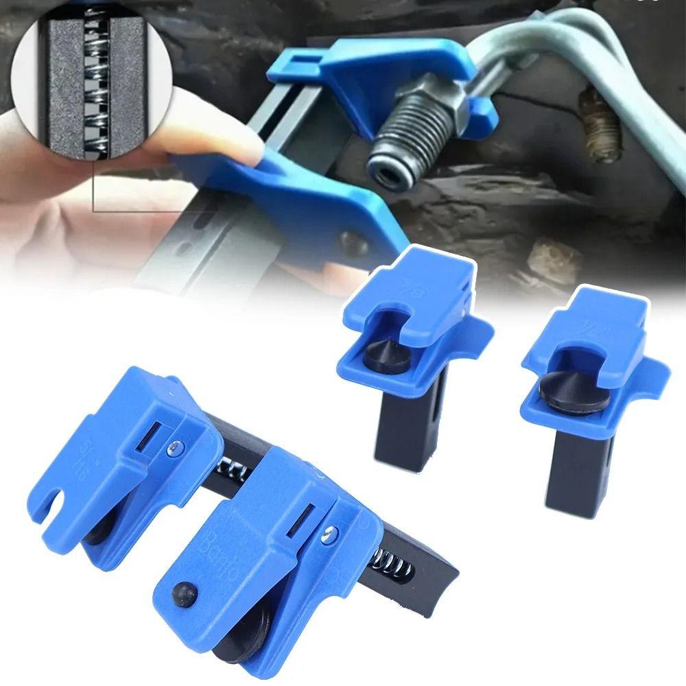 4pcs DIY Auto Brake Tool Fluid Control Car Brake Line Clip NEW Fluid Stop Clamp Set  Car Accessories
