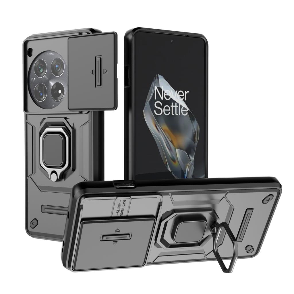 Для Oneplus 12 5G чехол Oneplus 12 5G Capas новый телефон задняя камера защитный чехол противоударный держатель кольца для Fundas Oneplus 12 5G