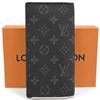 Оригинал Monogram Eclipse Portefeuille Brazza Длинный кошелек lv7828gr Б/у