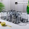 Скандинавские стаканы из рифленого стекла