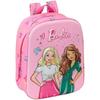 Barbie 3D Nursery Backpack - SAFTA - Trolley Friendly - Easy Clean - Child