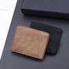 Men's Short Leather Wallet - In Stock