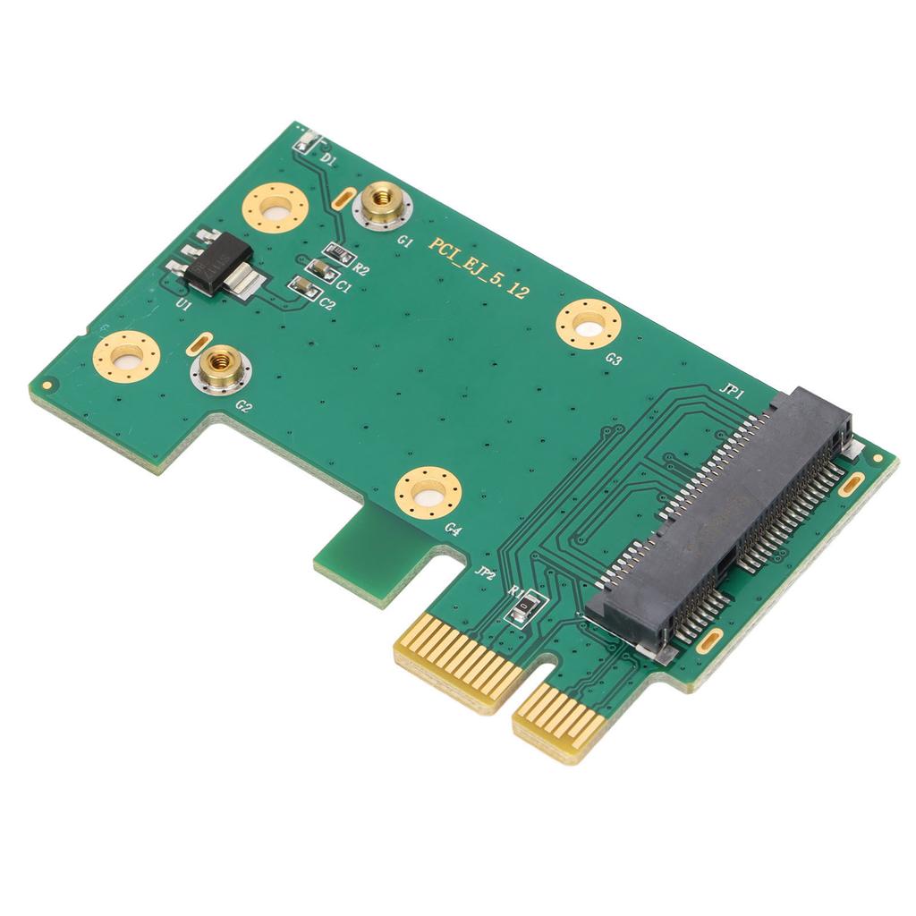 Mini PCIE To PCIE Fine Workmanship Simple Operation Lightweight Portable PCB Material Net Card Adapter