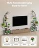 Plant Stand Indoor with Grow Lights, 166.5cm Tall 7-Tiered Lighted Plant Shelf, 2 Pack Metal Corner Plants Holder, 3 Timer & 10 Brightness, Half-Moon