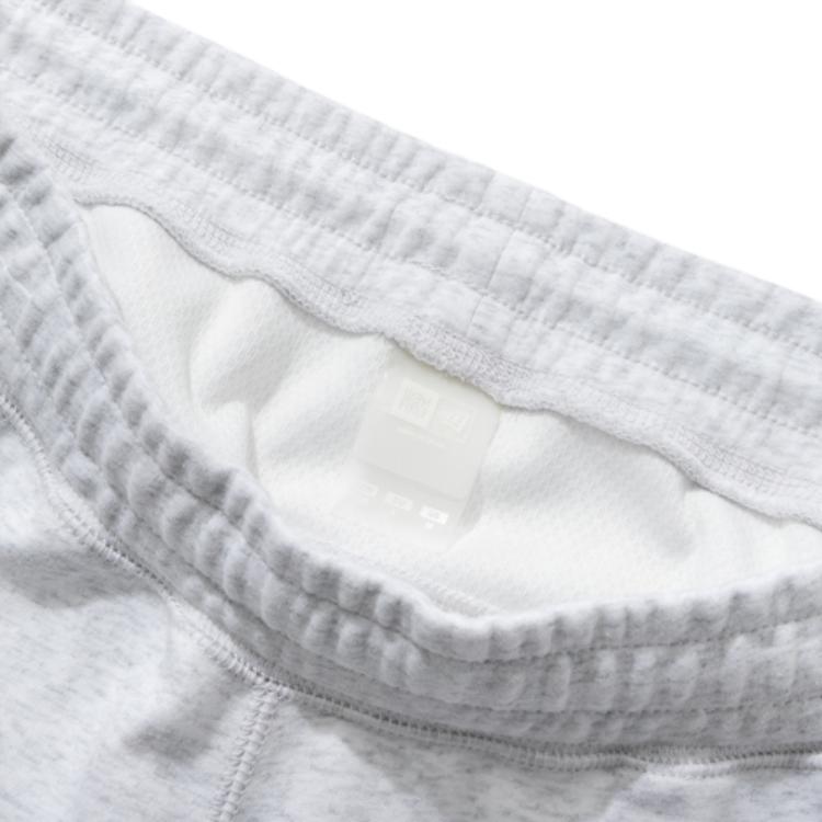 New Era SS22 Минималистичные флисовые свободные шорты средней посадки Унисекс шорты Серый Белый 13086464