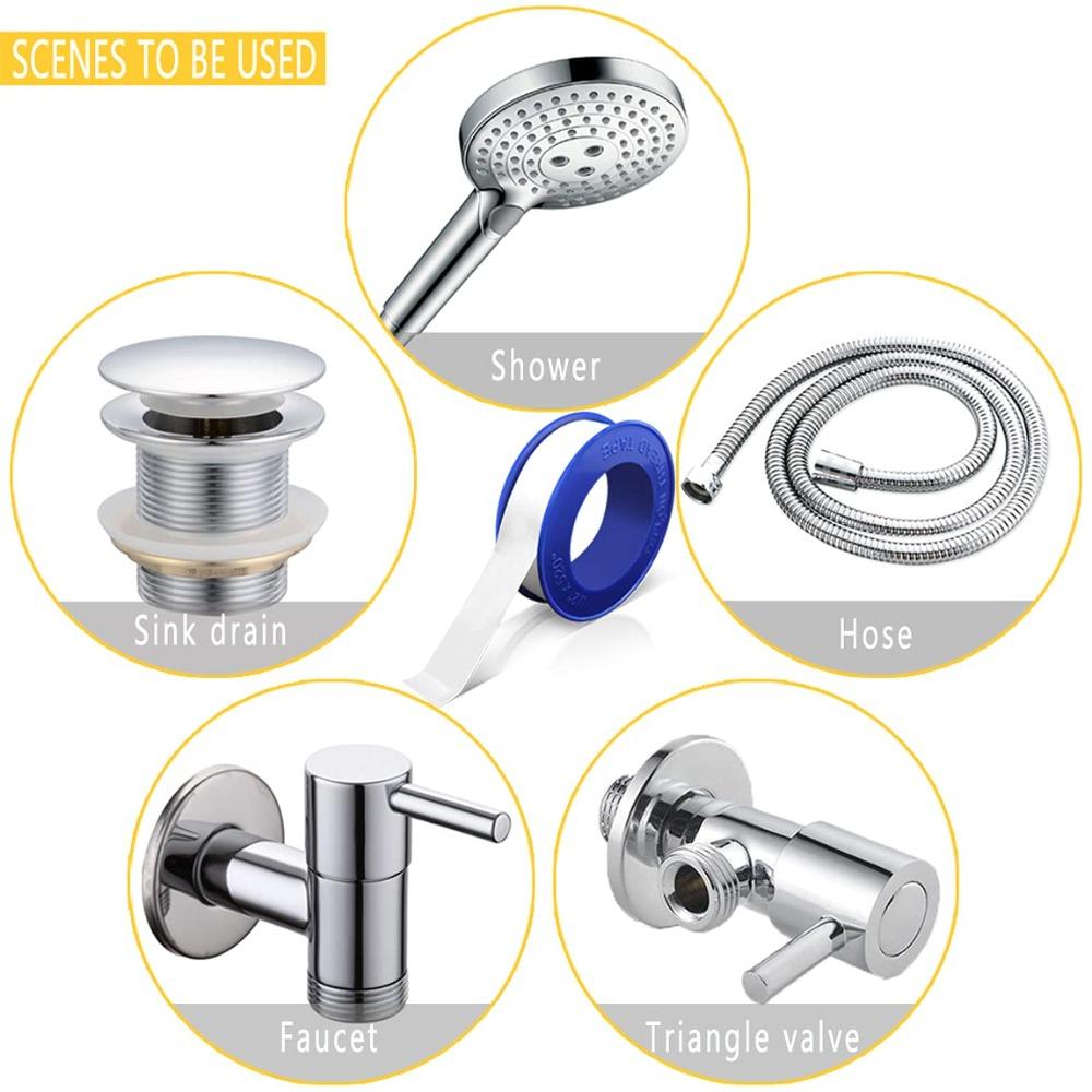 12mmx10m PTFE Tape White Plumbing Tape Plumbing Tape Sealant Tape