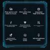 New Gaming Headset P30 Non-inductive Delay TWS Bluetooth Headset In-ear Cool Technology
