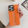 Summer Breathable and Heat-dissipating Mobile Phone Case Suitable for Apple 15 Mesh IPhone 16pro Electroplated Frame Soft Protective Cover