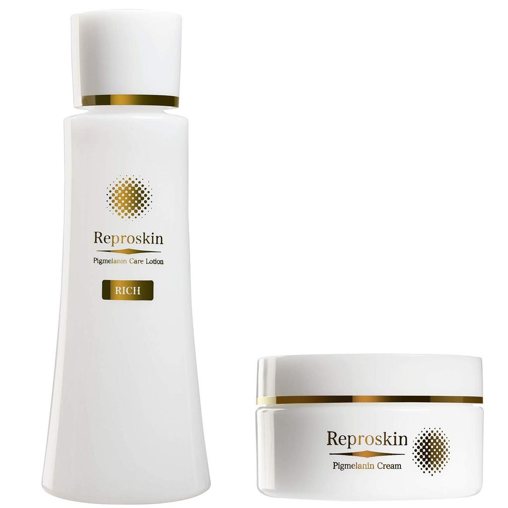 Medicated Reproskin RICH Moisture Lotion 100mL Cream 50g Set for Adult Acne Caused by Dryness For People Over 35 Years Old Contains Tranexamic Acid