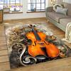 Violin Cello Dream Music Instrument  Area Rug,Carpet Rug for Home Living Room Bedroom Sofa Doormat Decor,kids Non-slip Floor Mat