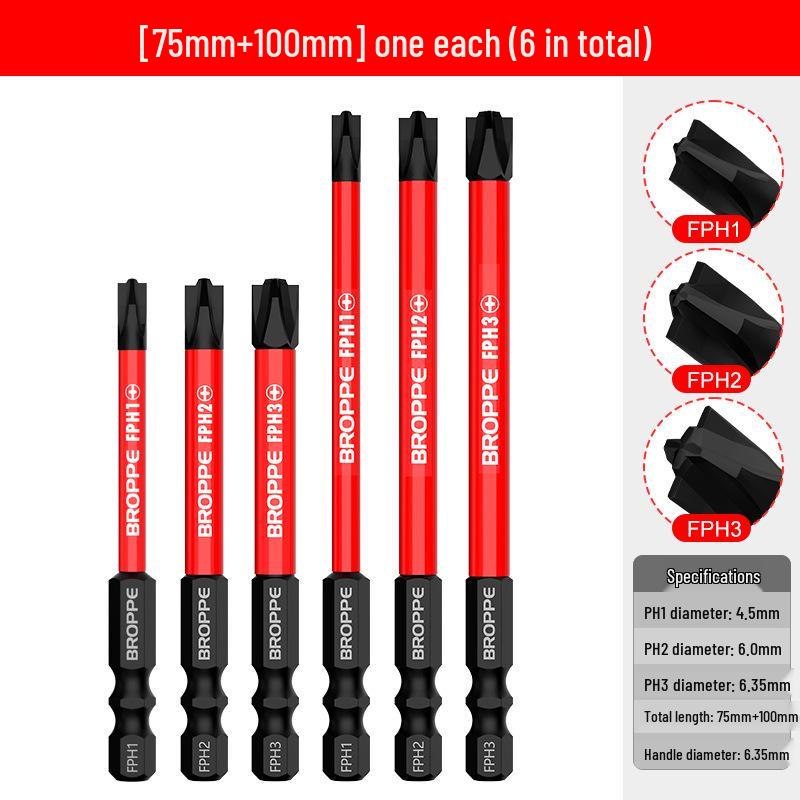 Улучшенная магнитная не скользящая электрическая насадка-отвертка для воздушных и панельных переключателей