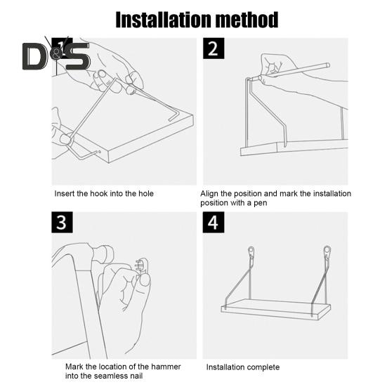 Настенный стеллаж для хранения вещей, большая демонстрационная полка, прочная, несущая, простая в сборке, универсальная плавающая полка для домашнего декора