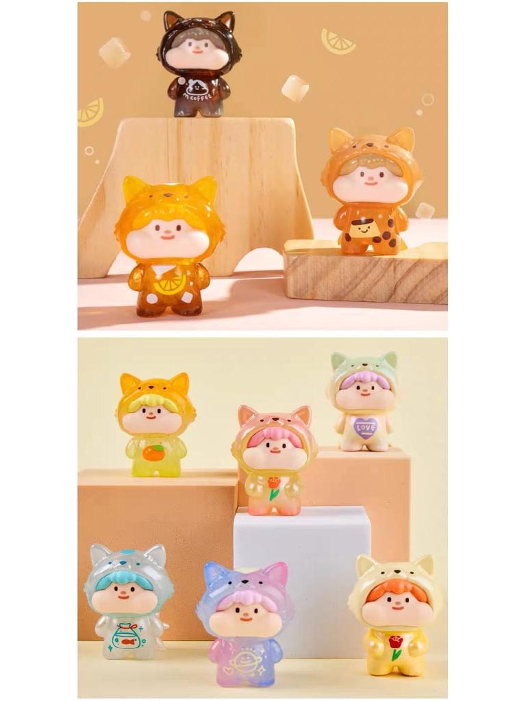 Meatball Paw Cotton Fox Fairy Series: 2nd Gen Cute Mini Ornament Blind Box Toy