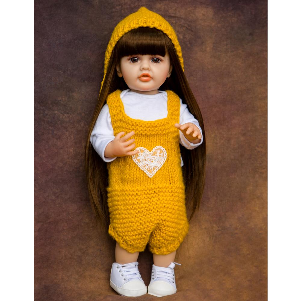 Полностью силиконовые виниловые куклы ручной работы Reborn для маленьких девочек, игрушка KEIUMI 55 см Bebe, кукла принцессы для новорожденных, модные подарки на день рождения, Рождество