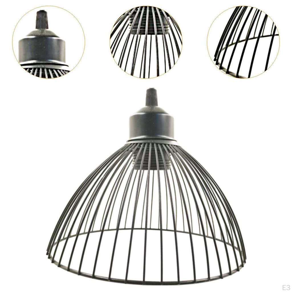 Hollow Metal Pendant Shade, Industrial for Dining Space and Teahouse