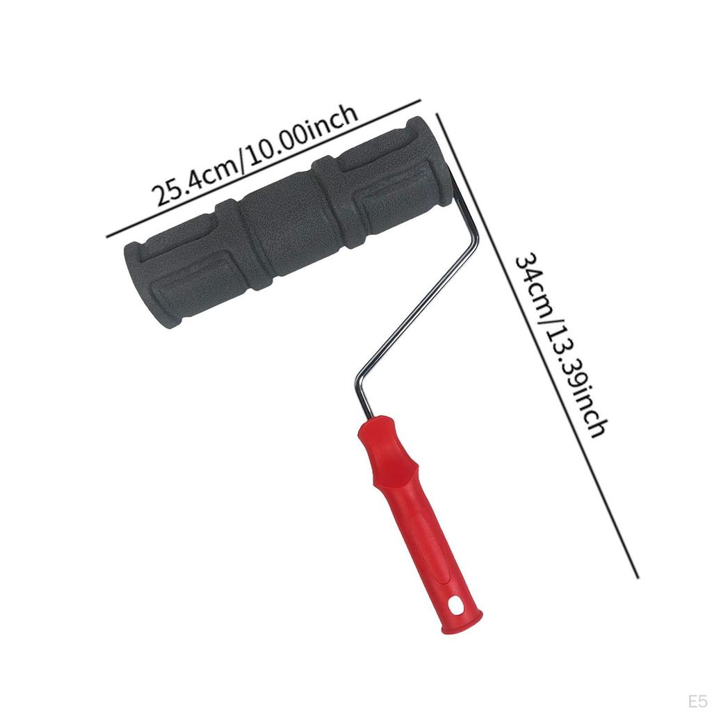 10 Inch Paint Roller Painting Decoration Embossing Texture Rubber Multipurpose