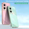 For Vivo V29 Lite Case Luxury Square Plating Vivo V2244 Phone Case ShockProof Silicone Back Cover Fundas