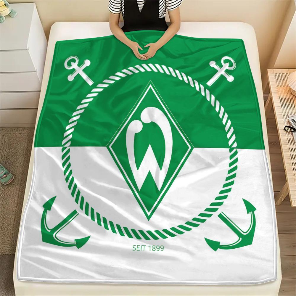 SV Werder Bremen Flannel Blanket, High quality Comfortable for All Seasons, Home Decor, Warmth and Comfort