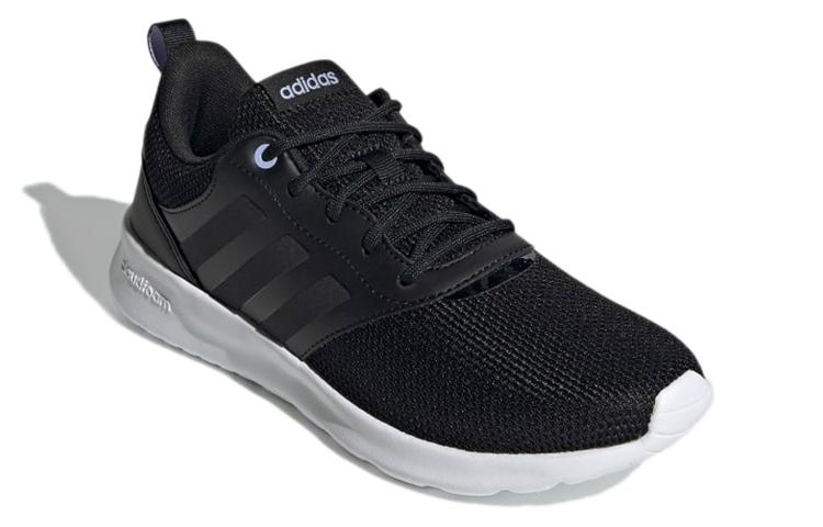 adidas Женские H00548 Wmns Qt Racer 2.0 'Черный фиолетовый тон'