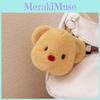 Bear Butter Plush Toy Keychain Coin Purse Headphone Bag Pendant Decorations