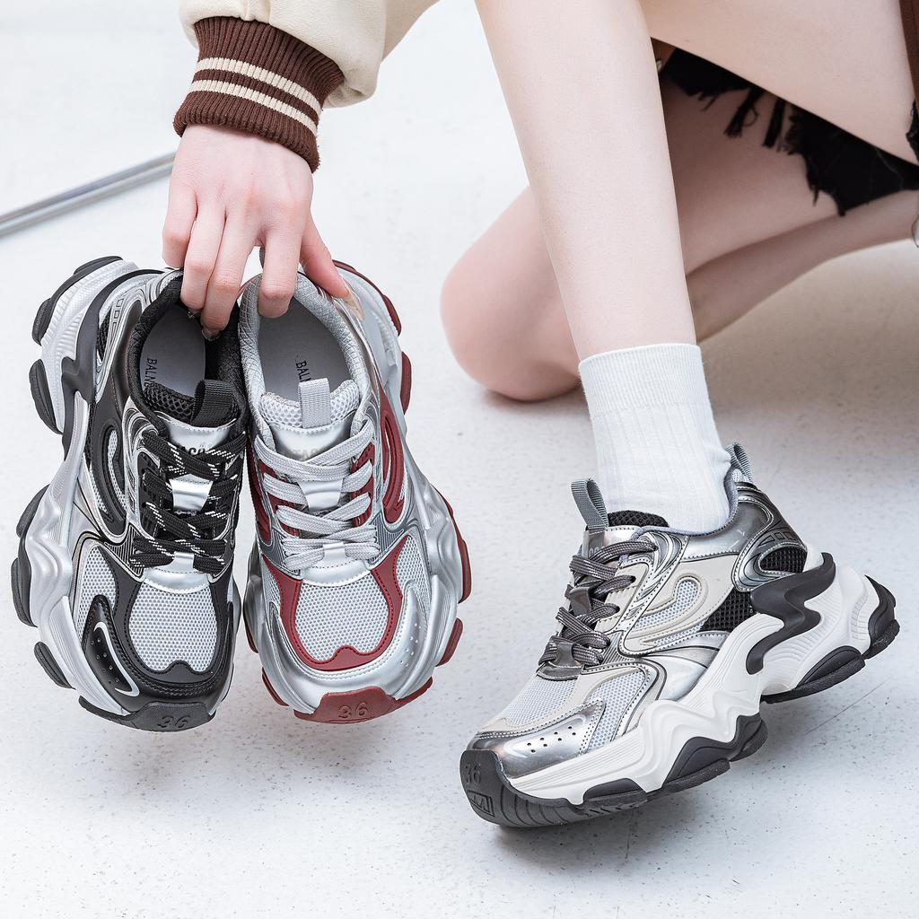 Different Pupil Cat Eye Trendy Brand Dad Shoes Women's OG Trend R New Fashion Niche Thick Sole Heightening Sports and Leisure Shoes Women