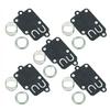 ABWR-10SET Диафрагма карбюратора для Briggs Stratton 270026 502 Измерительные части Прикрепляемая прокладка Диафрагма Ремонт Запчасти карбюратора
