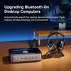 NFC Bluetooth 5.3 Приемник Передатчик Цифро-аналоговый Преобразователь ЦАП Низкая Задержка Беспроводной Аудио Адаптер для Телевизора ПК Автомобильной Колонки