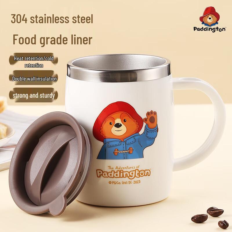 Paddington Bear Insulated Stainless Steel Mug with Handle