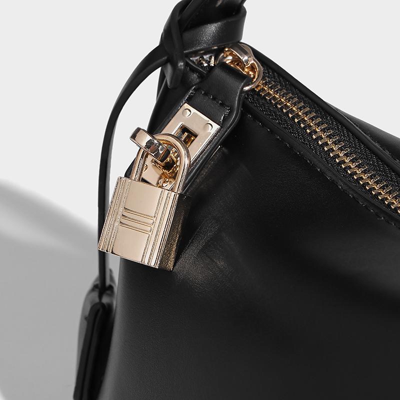 Маленькие квадратные женские сумки и роскошные дизайнерские сумки, новинка в моде, PU-замок, простое украшение, движение через плечо