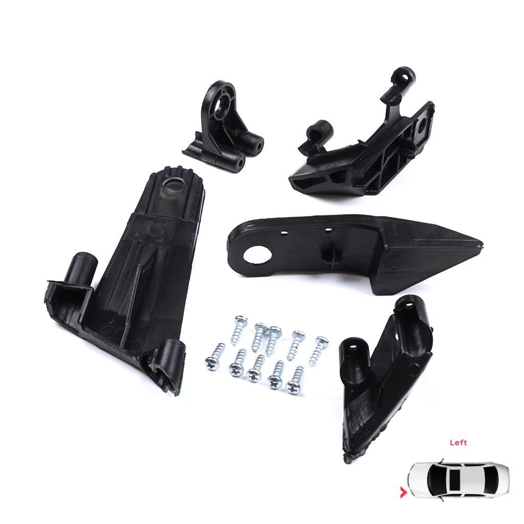 BHL565-1 Комплект кронштейнов для ремонта держателя фары, левая сторона для Dacia Renault Duster MK2 HM 2017-2024 260609367R