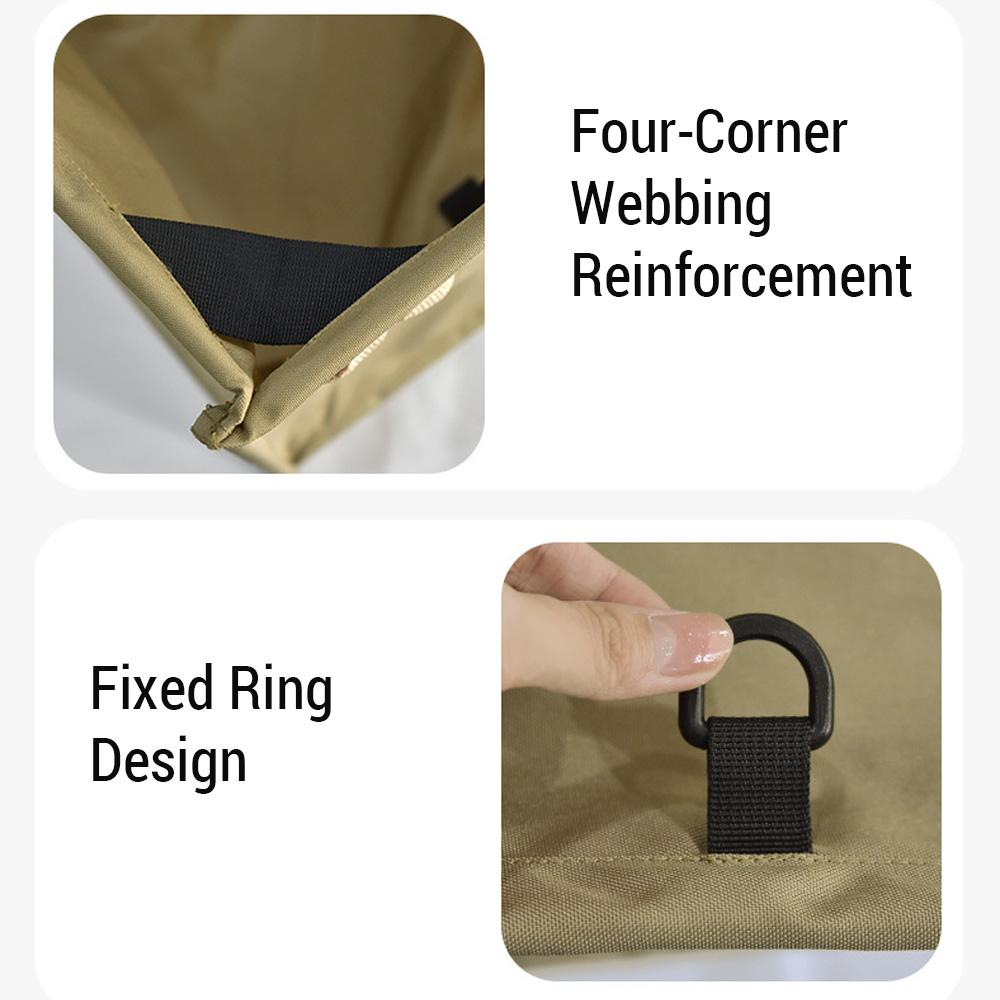 Сумка для альпинистской веревки. Складная сумка для хранения инструментов для кемпинга. Сумка для метания веревки.