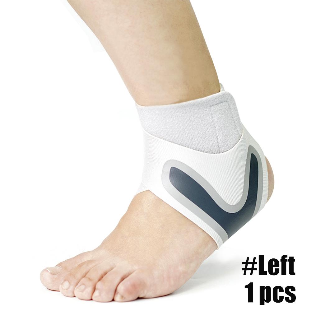 1 Pc Sport Compression Ankle Support Ankle Stabilizer Brace Tendon Pain Relief Strap Foot Sprain Injury Wrap Basketball Football