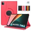 Чехол для Xiaomi Pad 5 Mi Pad 5 Pro 11 2021 с вращающейся на 360° подставкой, кожаный защитный чехол для планшета Mi Pad5 с функцией сна/пробуждения