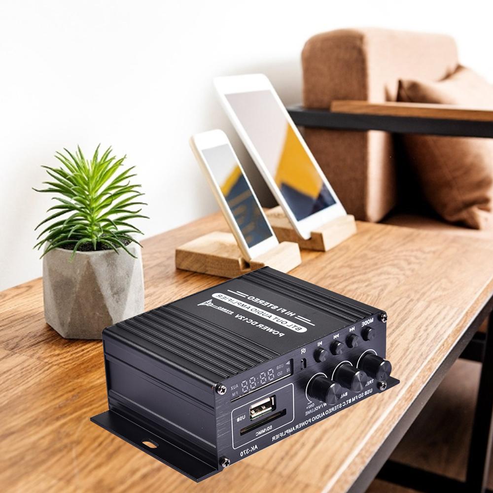 12В Усилитель Hi-Fi Автомагнитола Музыкальный Приемник FM MP3 Усилитель Мощности