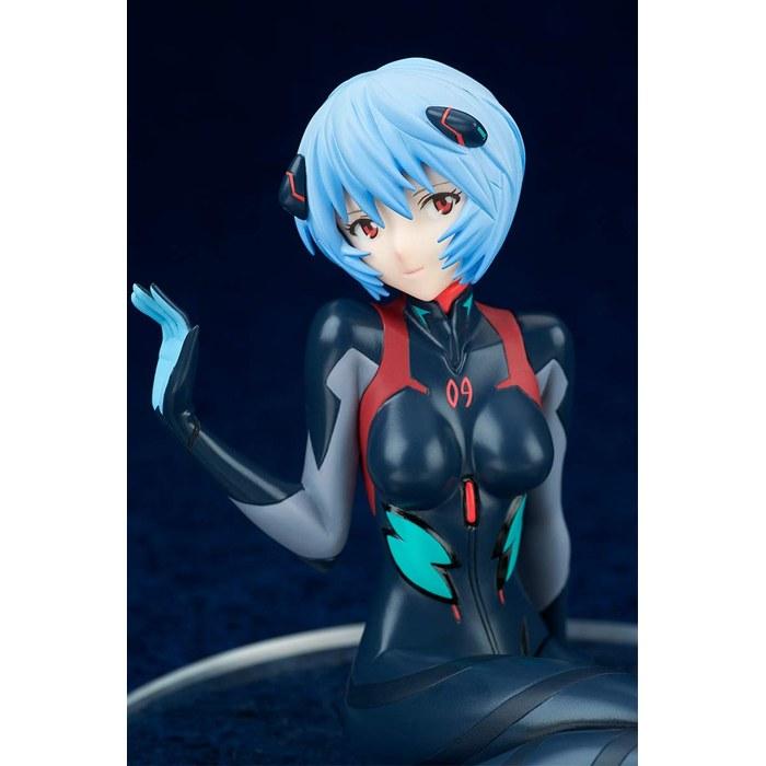 Evangelion New Theatrical Edition: Q Ayanami Rei (Provisional) Plugsuit Ver. 1/7 Scale PVC Painted Complete Figure Black Approx. 105mm