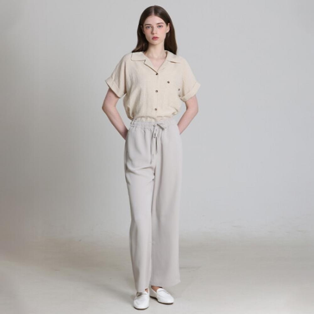 Ozoc Wide Banding Pants