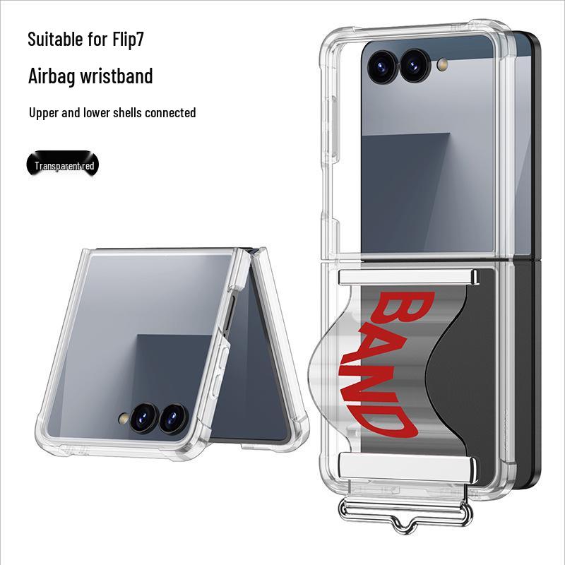 Samsung Galaxy Z Flip7 Protective Airbag Wrist Strap Case