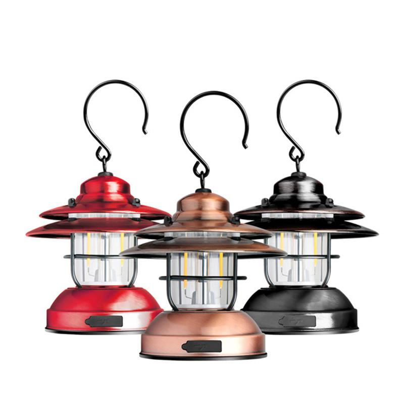 Фабричная поставка Magic Cool Tent Retro Led Vintage перезаряжаемый кемпинговый фонарь