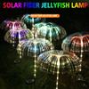 1/2Pack Garden Solar Single-Layer Jellyfish Lights Outdoor Decor Light Waterproof Stake Lights For Yard Pathway Patio