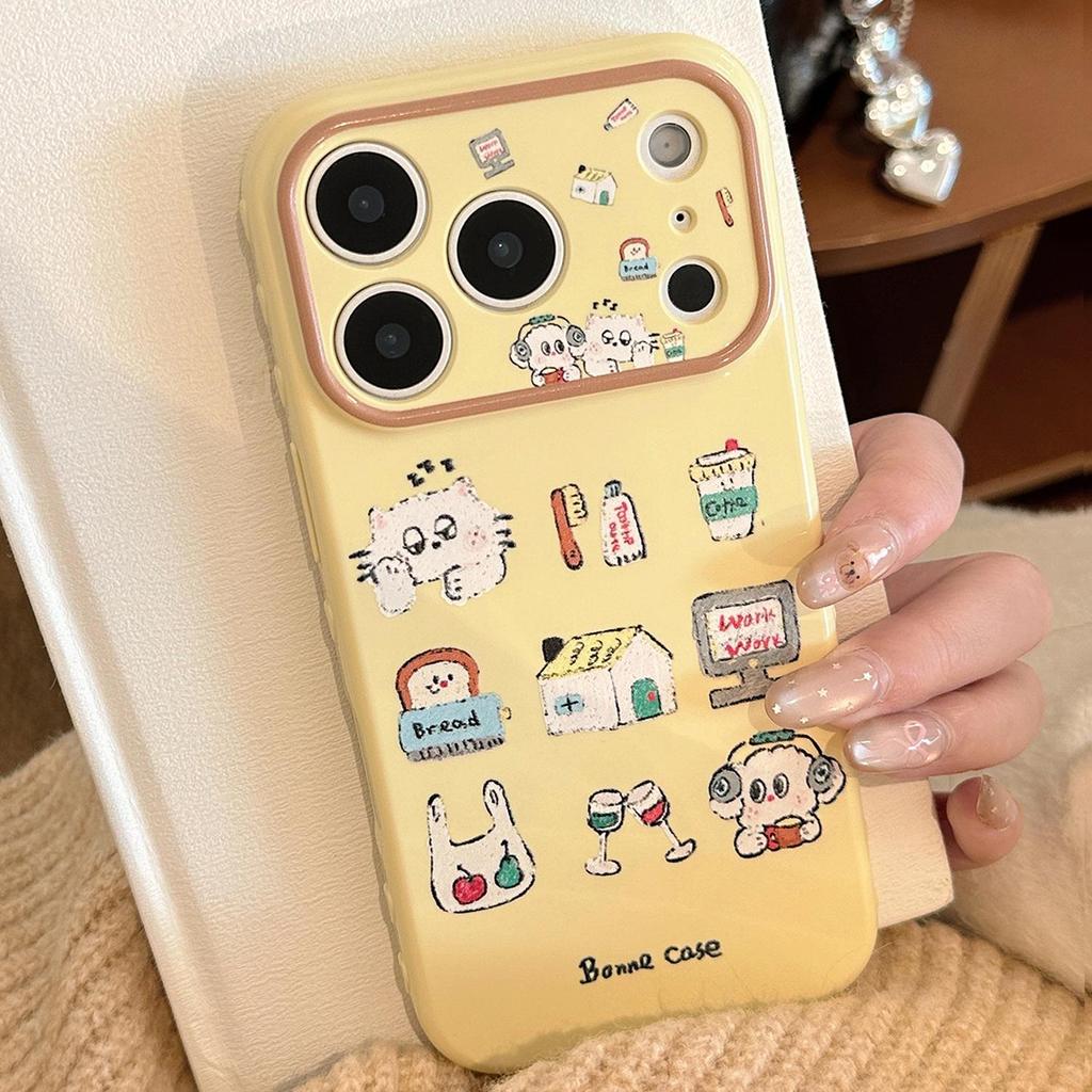 Милый чехол для телефона с котенком для iPhone 16, iPhone 17, iPhone 17 Pro Max