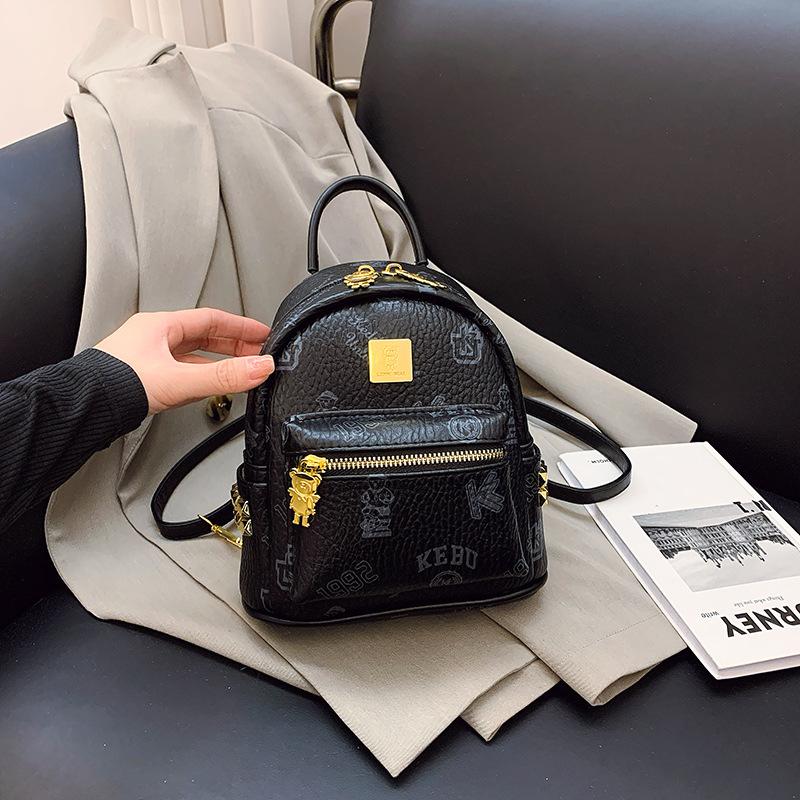 Мини рюкзак женский новый модный нишевый дизайн с принтом для выхода в свет, поездок на работу, путешествий, маленький рюкзак