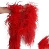 1 Минимальный заказ Многослойное шифрование Утолщенная верхняя полоса из страусиной кожи Цветная полоса из перьев страуса Аксессуары для сценической одежды