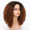 Missqueen Long Red Black Afro Wig Kinky Curly Wig для женщин синтетические парики