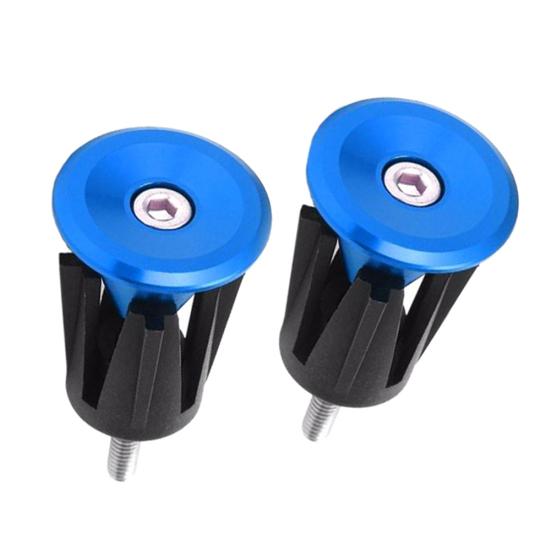 2 шт./компл. Алюминиевый сплав Велосипед Велосипед Велоспорт Руль Ручки Заглушка