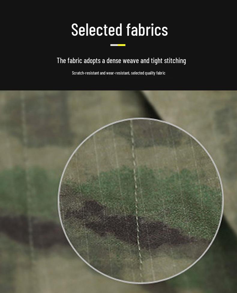 Тактический тренировочный костюм камуфляжной расцветки «Питон» - Облегающий крой, износостойкая уличная форма