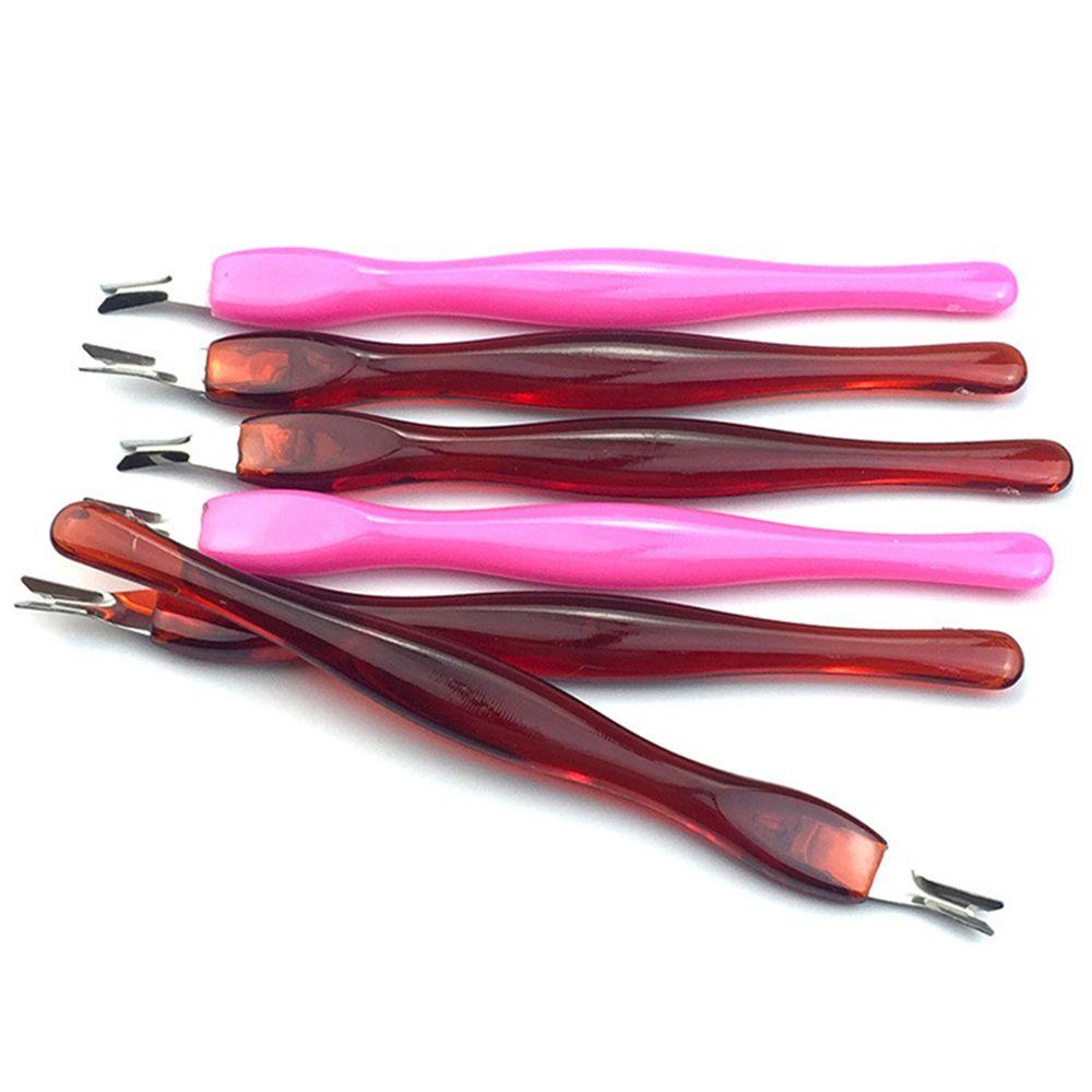Cuticle Nipper Pedicure Nail Polish Removal Nail Cuticle Pusher Dead Skin Fork Cuticle Remover