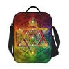 Ланч-боксы Metatron с Меркавой и Цветком Жизни для сакральной геометрии, термоохладитель, пищевая изолированная сумка для обеда для детей