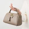 Leather Temperament Women's Bag New Retro Simple Classic Handbag Cowhide Diagonal Span Shoulder Bag