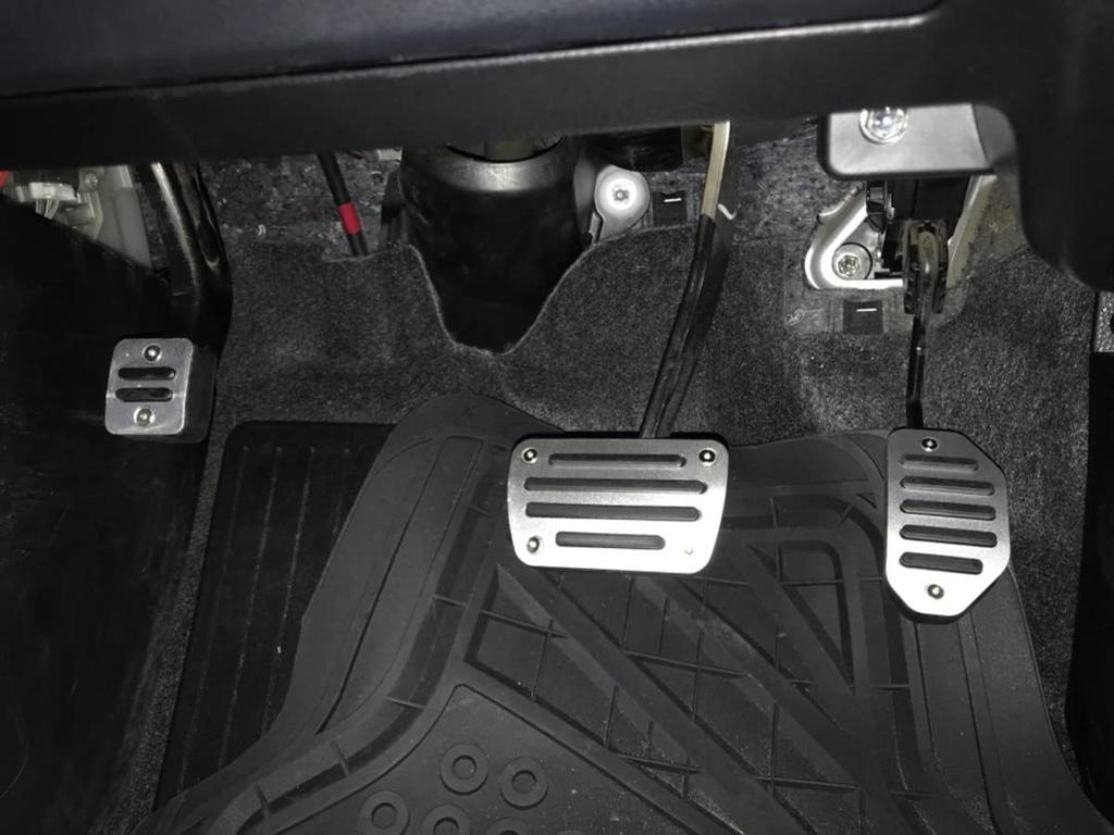 Toyota Estima 50 Series Pedal Cover, Aluminum, Interior Accessories, Custom Parts, NOAH VOXY ESQUIRE80,